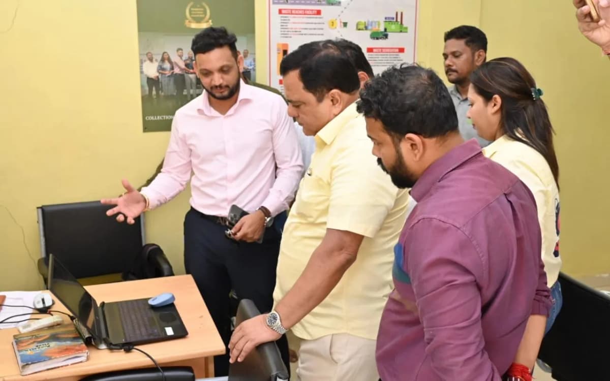Reclevo at Goa's WOOW Plant: Demonstrating AI Waste Tracking to Minister Mauvin Godinho